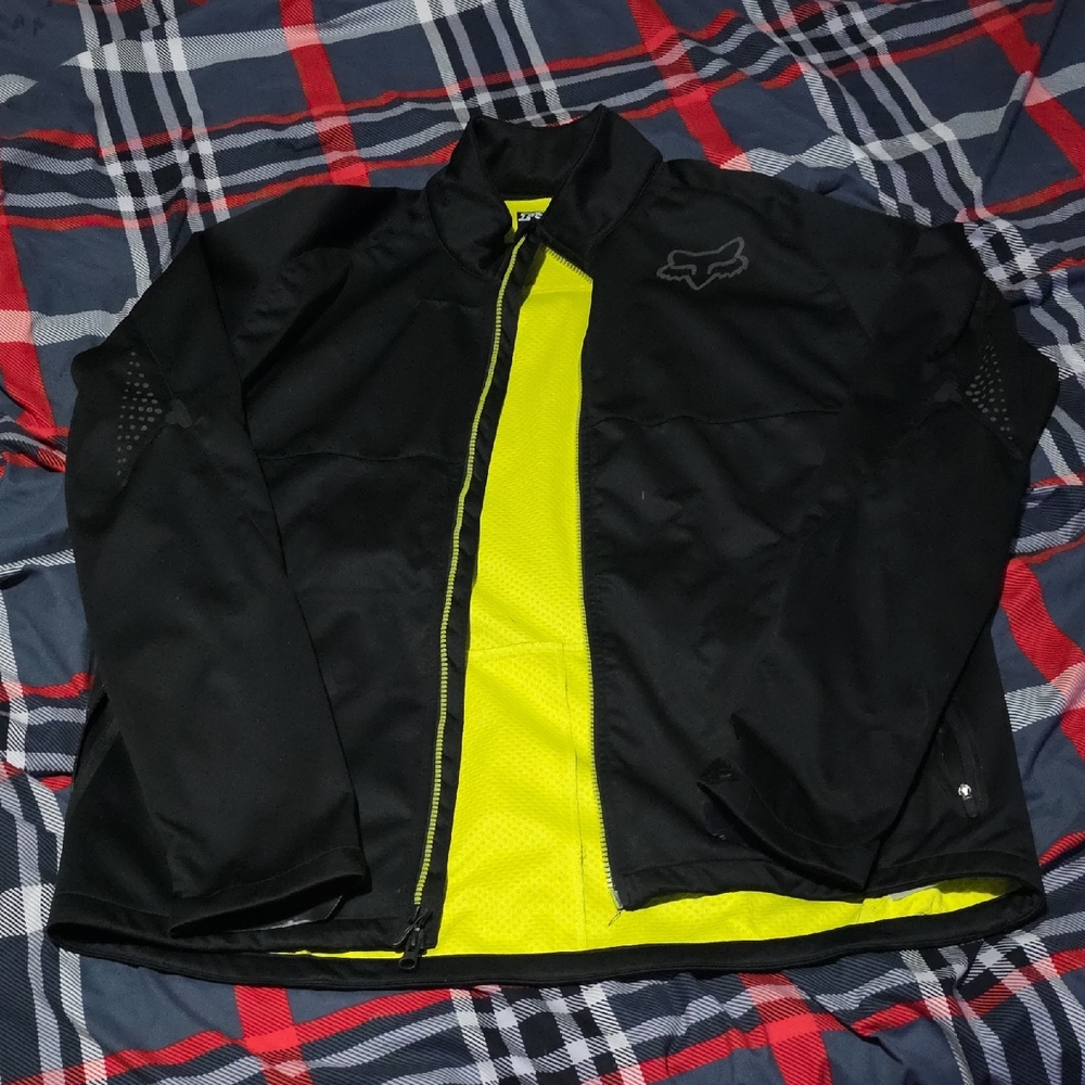 Fox Black and Yellow Performance Jacket